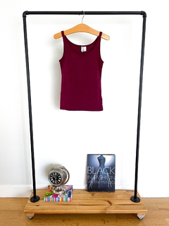 Musculosa Bordo Melange Hym Talle S