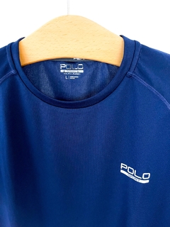 Remera Polo Ralph Lauren Sport Azul Talle L Original - FASHION MARKET BA
