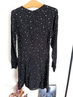 Vestido Hym Negro Con Estrellas Talle 4us en internet