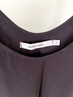 Musculosa Negra Maria Cher Talle 2 - FASHION MARKET BA