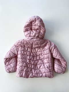 Campera De Abrigo Hym Niña Rosa Lisa Talle 4-5 Años - comprar online