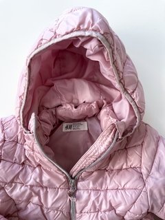 Campera De Abrigo Hym Niña Rosa Lisa Talle 4-5 Años en internet