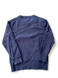 Sweater Negro Cuello En V Old Navy Niño Talle S 6-7 Años - comprar online