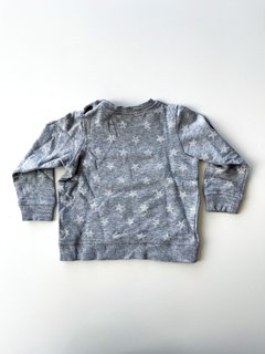 Buzo Hym Bebe Gris Estampado Estrellas Talle 9-12 Meses - comprar online