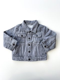 Campera De Jean Gris Zara Bebe Talle 12-18 Meses