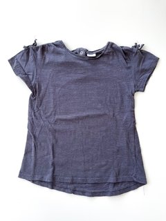 Remera Manga Corta Gris Zara Niña Talle 4-5 Años