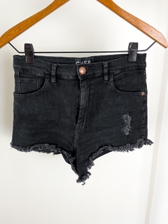 Short De Jean Cher Negro Talle 26 - comprar online