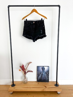 Short De Jean Cher Negro Talle 26