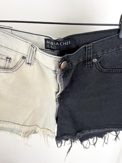 Short De Jean Cher Bicolor Talle 28 - FASHION MARKET BA