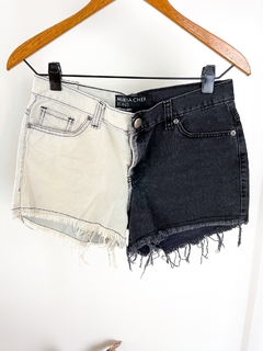 Short De Jean Cher Bicolor Talle 28 - comprar online