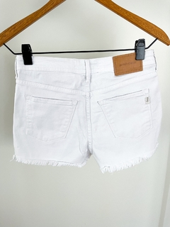 Short De Jean Jazmin Chebar Blanco Talle 24 en internet