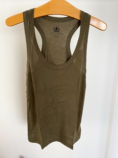 Musculosa Paula Cahen Danvers Verde Talle 1 - comprar online