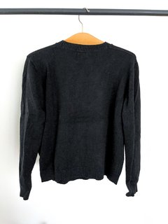 Sweater Negro Letras Blancas Forever 21 Talle M en internet