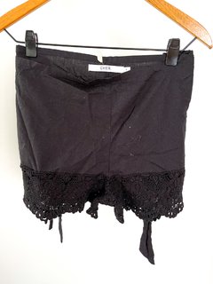 Short Cher Negro Regulable talle 2 - comprar online