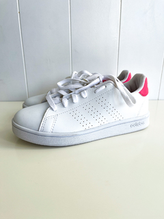 Zapatillas adidas Niña Blanco Y Rosa Talle 1.5us - tienda online