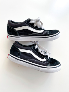 Vans old discount skool negras niño