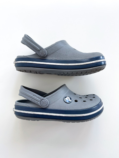 Crocs Band Niño Gris Talle 10 - tienda online