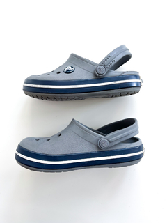 Crocs Band Niño Gris Talle 10