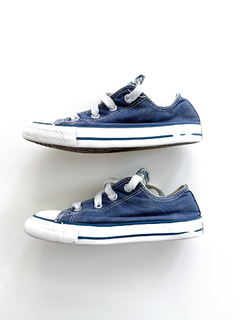 Zapatillas Converse All Star Niño Azul Talle 9us en internet