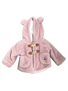 Campera polar niña orejitas en la capucha Talle 6