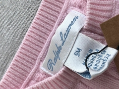 Sweater tejido rosa Ralph Lauren Talle 9 meses en internet