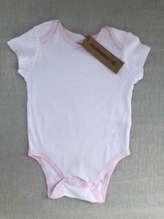 Body Little mangas cortar blanco talle 9 meses