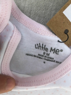 Body Little mangas cortar blanco talle 9 meses - comprar online