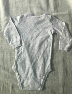 Body Carters mangas larga gris talle 6 meses - FASHION MARKET BA