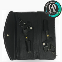 SET TIJERAS NEGRAS + ESTUCHE - comprar online