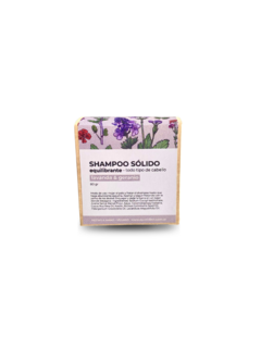Shampoo sólido GERANIO & LAVANDA