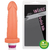 Prótese Tyranus com Vibrador - 17x4 cm na cor pele - 290g - Adão e Eva