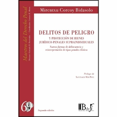 Corcoy Bidasolo, Mirentxu - Delitos de peligro y protección de bienes jurídico-penales supraindividuales