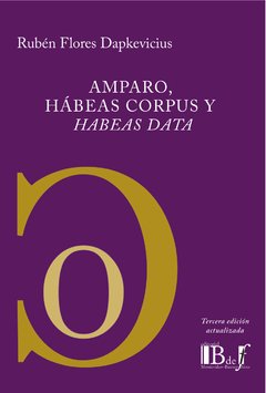 Flores Dapkevicius, Rubén. - Amparo, hábeas corpus y habeas data.