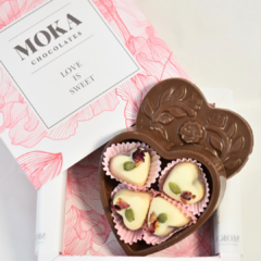 Heart box | PINK EDITION - MOKA CHOCOLATES