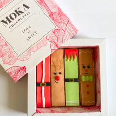 Santa Cookies Box | Moka Navidad