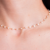 COLAR CHOKER COM PÉROLAS BANHADO EM OURO 18K - comprar online