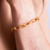 PULSEIRA ELOS FOSCOS BANHADO EM OURO 18K - comprar online