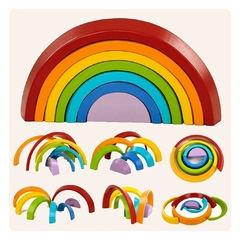 Arco Iris de madera Montessori - tienda online