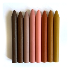 Crayones color piel