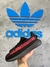 Adidas Yeezy Preto listra Vermelha