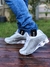 Nike Shox R4 - Branco/ Prata - OutletFranco