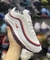 Air Max 97 - Branco/ Vermelho/ Azul marinho - OutletFranco