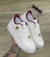 Imagem do Nike Air Force One Branco/ Vinho