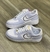 Nike Air Force Azum bebe/ Branco/ Detalhes preto - comprar online