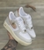 Nike Air Force One Branco/ Cinza/ Rose