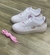 Nike Air Force One Branco/ Rosa (coracao) na internet