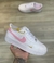 Nike Air Force One Branco/ Rose/ Dourado