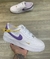 Nike Air Force One Branco/ Roxo claro