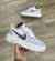 Nike Air Force One Branco/ Azul bebe/ Brilho