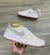 Nike Air Force One Branco/ Bege/ Cinza/ Sola marrom